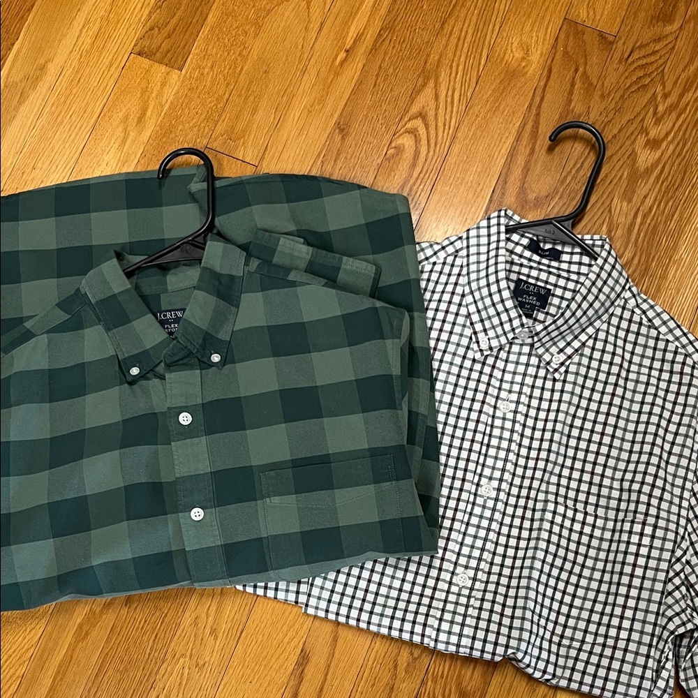 J Crew Bundle 2 size M Men’s Shirts.